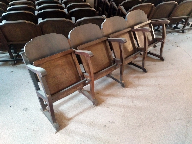 butaca pleg cine teatro madera 11u